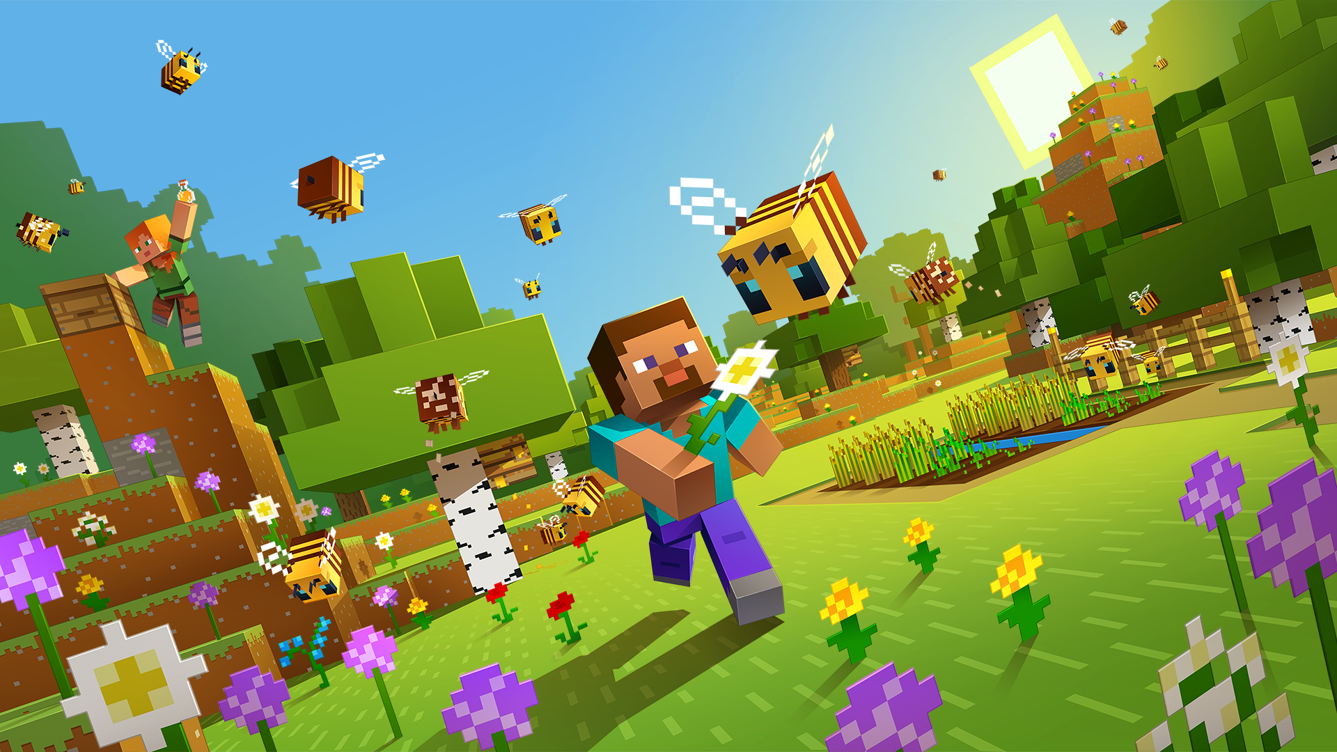 Minecraft Buzzy Bees